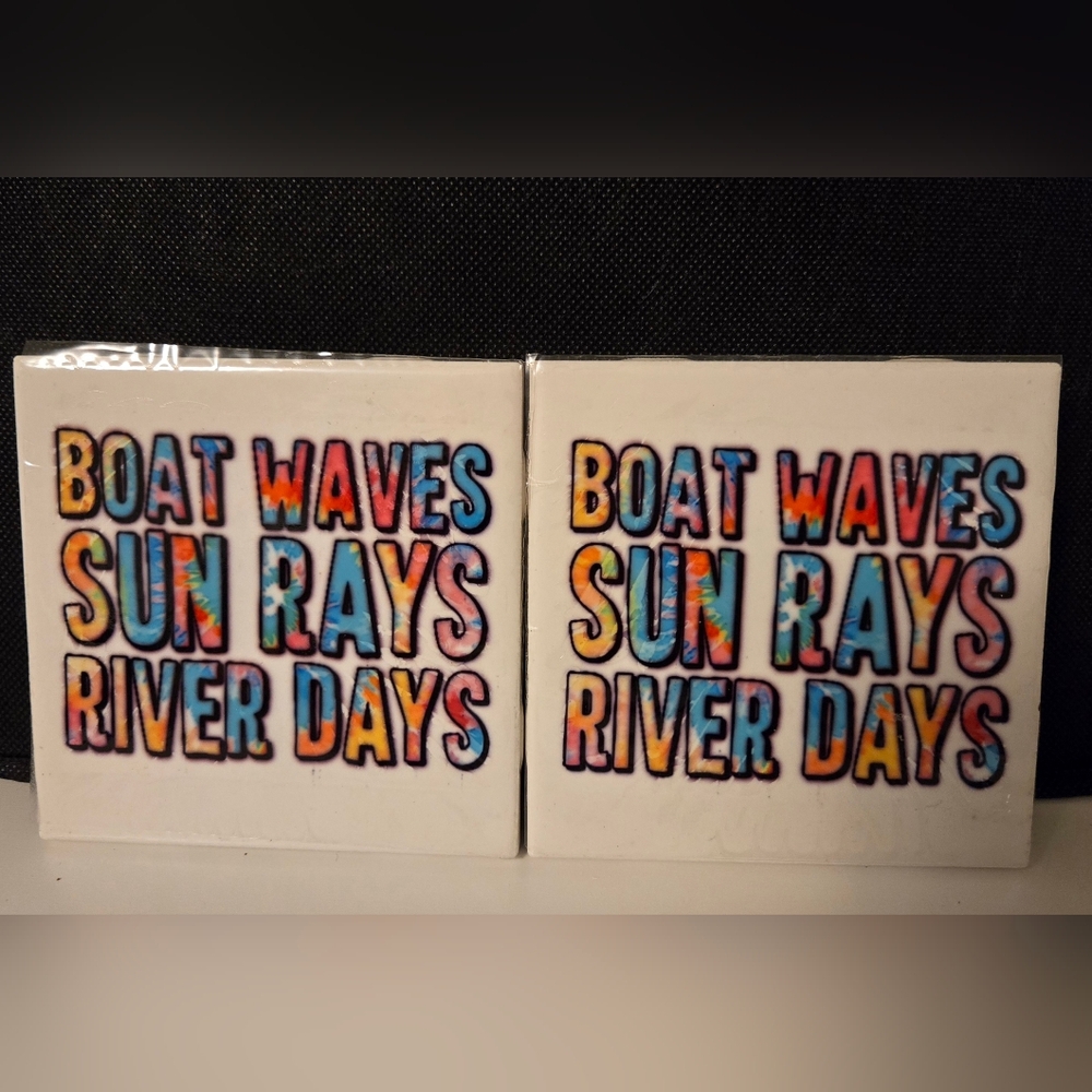 Ceramic coasters